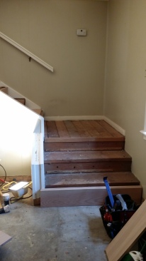 Steps & risers installed in Houston Texas